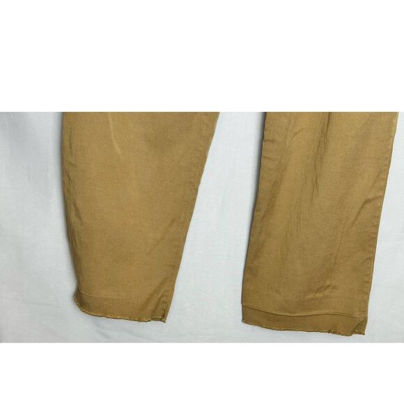 Womens Ecru Tapered Pants - Picture 6 of 8